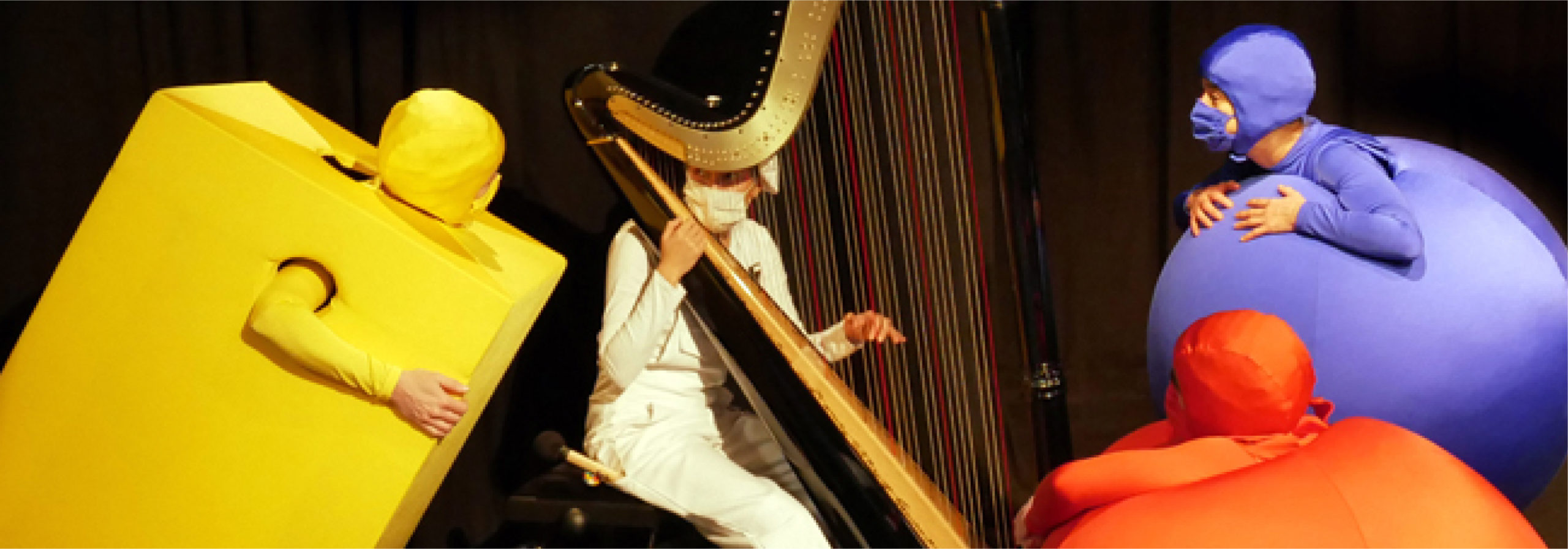 Le spectacle pour enfants Rouge Bleu Jaune