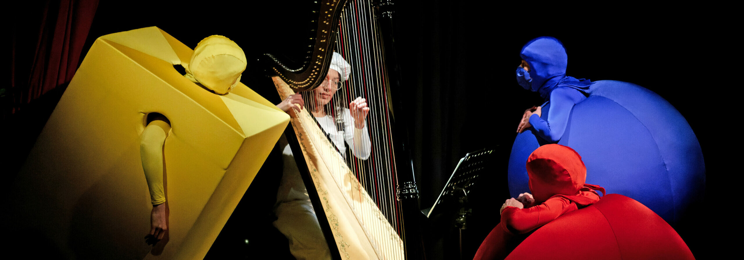 Le spectacle pour enfants Rouge Bleu Jaune