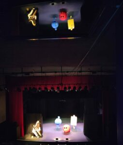 spectacle pour enfants Rouge Bleu Jaune