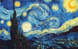 le bleu selon Van Gogh