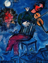 Le bleu selon Chagall