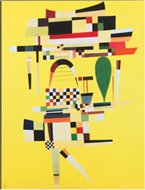 Le jaune vu par Kandinsky